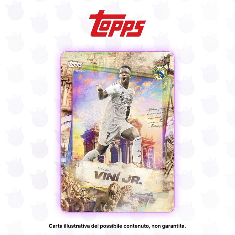 Topps Real Madrid Los Blancos 2025/26 Trading Cards Box obraz 4